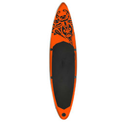 Oppblåsbart padlebrettsett 305x76x15 cm oransje