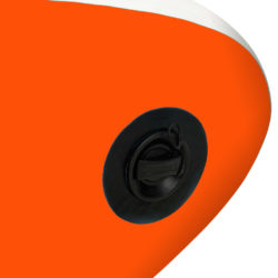 Oppblåsbart padlebrettsett 366x76x15 cm oransje
