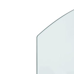vidaXL Glassplate for peis 80×50 cm