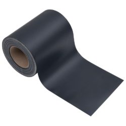 Hageskjerm PVC 35×0,19 m matt mørkegrå