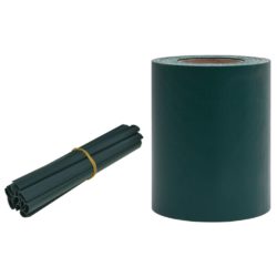 vidaXL Hageskjerm PVC 35×0,19 m matt grønn