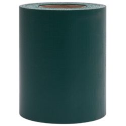 vidaXL Hageskjerm PVC 35×0,19 m matt grønn
