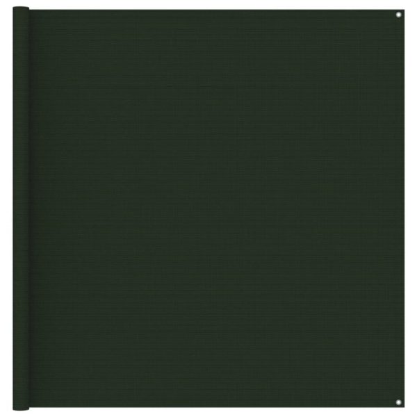 vidaXL Teltteppe 200×400 cm mørkegrønn