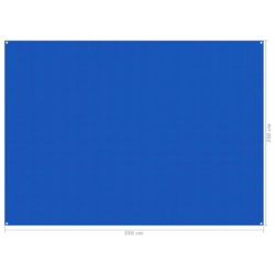 vidaXL Teltteppe 250×350 cm blå