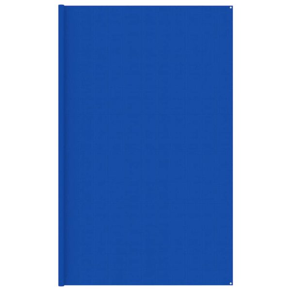 vidaXL Teltteppe 400×500 cm blå HDPE
