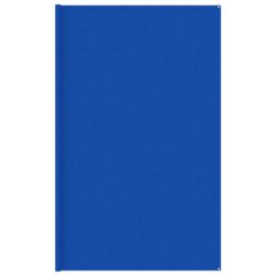 vidaXL Teltteppe 400×600 cm blå HDPE