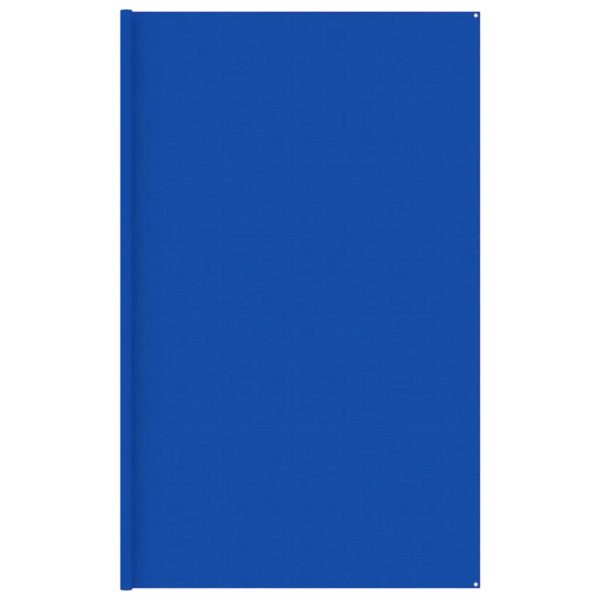 vidaXL Teltteppe 400×600 cm blå HDPE