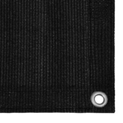 Teltteppe 250×250 cm svart