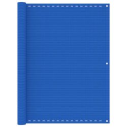Balkongskjerm blå 120×600 cm HDPE
