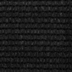 Balkongskjerm svart 90×400 cm HDPE