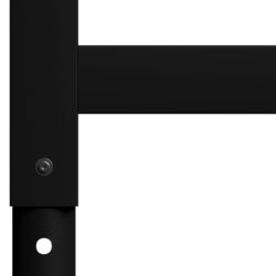 Justerbare arbeidsbenkerammer 2 stk metall 55x(69-95,5)cm svart