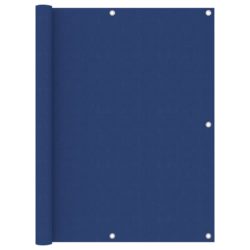 Balkongskjerm blå 120×600 cm oxfordstoff