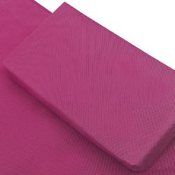 Utendørs sofaseng stoff rosa