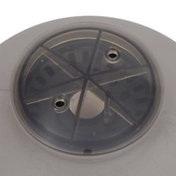 Bassengsandfilter med sidemontert 6-veis ventil grå