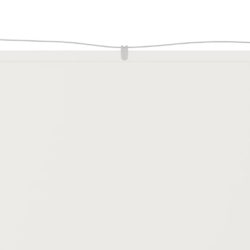 Vertikal markise hvit 60×360 cm oxford stoff