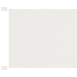 Vertikal markise hvit 250×270 cm oxford stoff