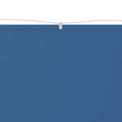 Vertikal markise blå 100×600 cm oxford stoff
