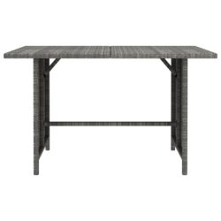 Hagebord grå 110x70x65 cm polyrotting