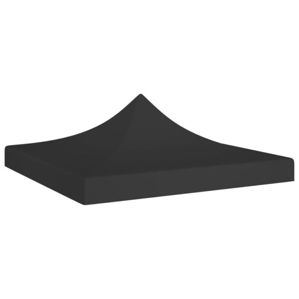 Teltduk for festtelt 2×2 m svart 270 g/m²