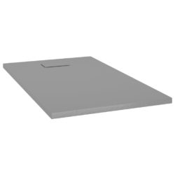 Dusjbrett SMC grå 120×70 cm