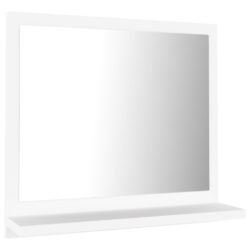 Baderomsspeil hvit 40×10,5×37 cm sponplate
