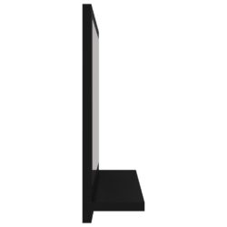 Baderomsspeil svart 40×10,5×37 cm sponplate