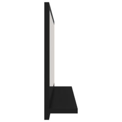 Baderomsspeil svart 60×10,5×37 cm sponplate