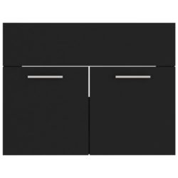 Servantskap svart 60×38,5×46 cm sponplate