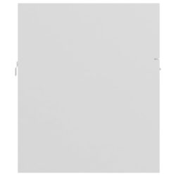 Servantskap hvit 80×38,5×46 cm sponplate