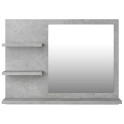 Baderomsspeil betonggrå 60×10,5×45 cm sponplate
