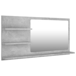 Baderomsspeil betonggrå 90×10,5×45 cm sponplate