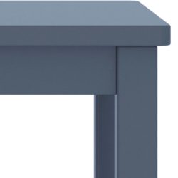 Nattbord lysegrå 35x30x47 cm heltre furu