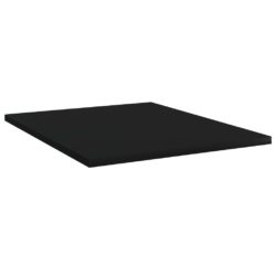 Hylleplater 8 stk svart 40x50x1,5 cm sponplate