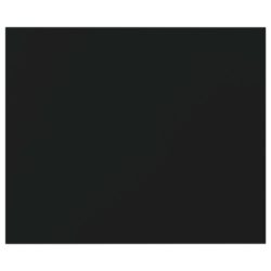 Hylleplater 4 stk svart 60x50x1,5 cm sponplate