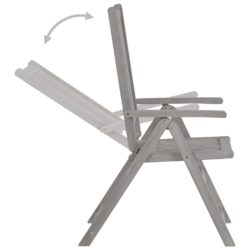 Hagelenestoler 6 stk grå heltre akasie