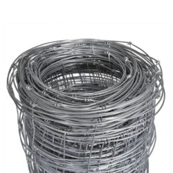 vidaXL Hagegjerde galvanisert stål 50×1,5 m sølv
