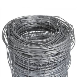 vidaXL Hagegjerde galvanisert stål 50×1,2 m sølv