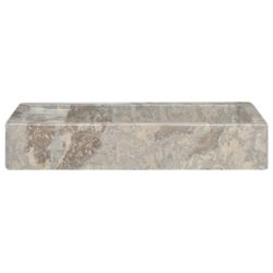Vask 58x39x10 cm marmor grå