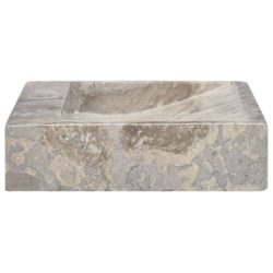 Vask 58x39x10 cm marmor grå