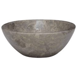 Vask 53x40x15 cm marmor grå