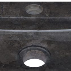 Vask 38x24x6,5 cm marmor svart