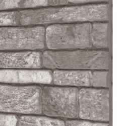 vidaXL 3D veggpaneler med mørkegrått mursteindesign 10 stk EPS