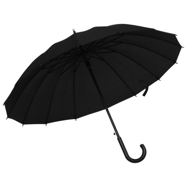 Paraply automatisk svart 105 cm