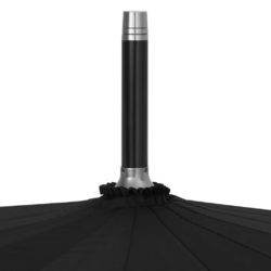 Paraply automatisk svart 120 cm