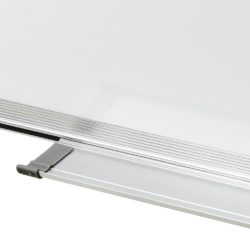vidaXL Magnetisk tavle hvit 110×60 cm stål