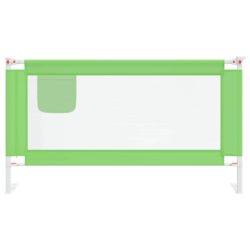 vidaXL Sengehest småbarn grønn 150×25 cm stoff