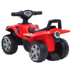vidaXL Firhjuling for barn Good Year rød