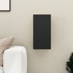 TV-benk svart 30,5x30x60 cm sponplate
