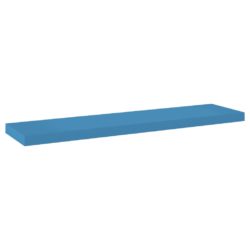 Flytende vegghylle blå 90×23,5×3,8 cm MDF