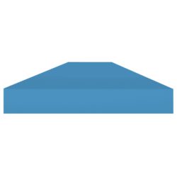 Flytende vegghylle blå 90×23,5×3,8 cm MDF